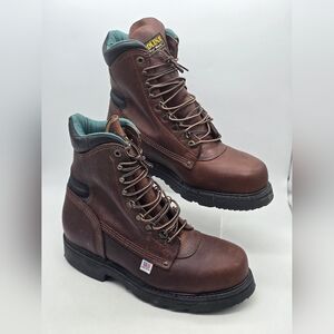 Carolina Mens Work Boots 1809 Brown Size 8.5 4E K25196
